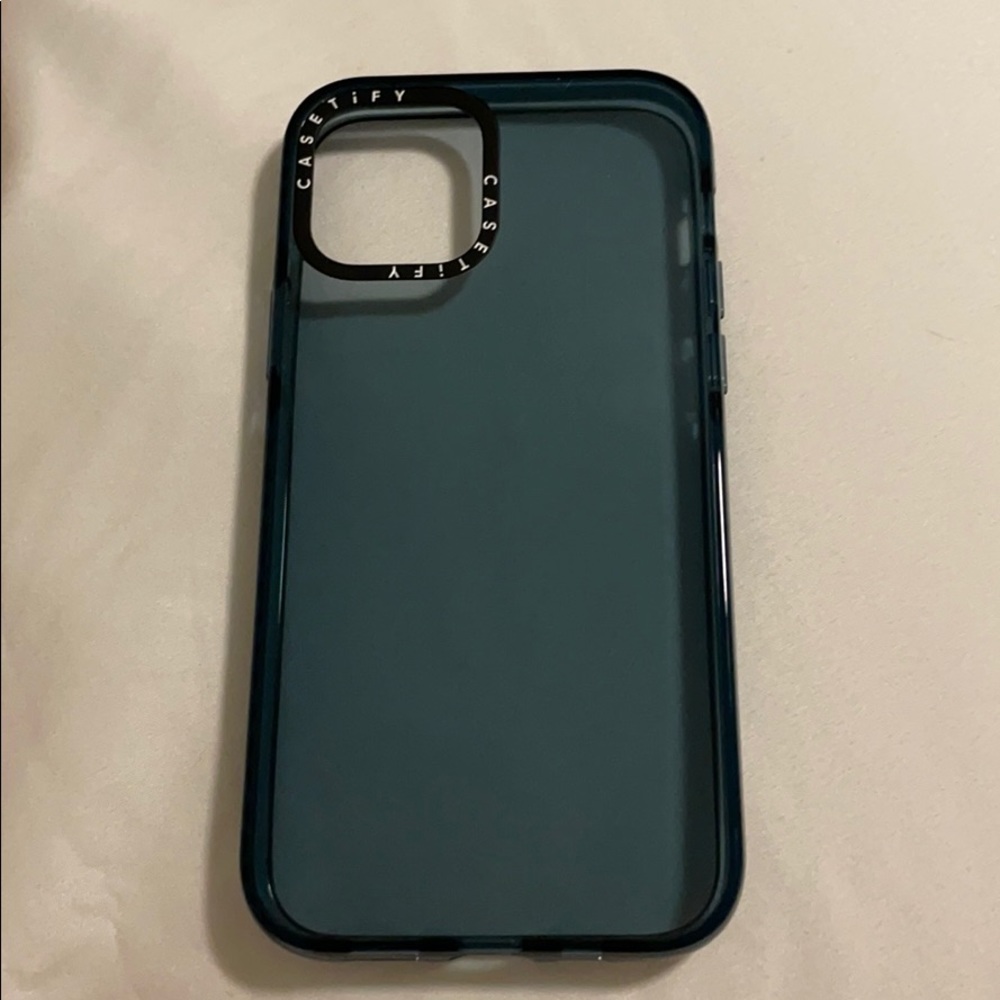 iPhone 12/Pro Clear Blue Casetify Case